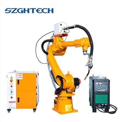 Hot selling SZGH 6 axis manipulator robot arm with CE certificate Brand new 12 month Garantee Period welding robot arm.
SZGH-H1500-B-6 robot is dedicated to welding; easy operation, high efficiency and safety.
