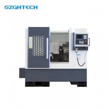 SZGH-TK550 CNC lathe has the use and characteristics of general CNC lathe, with high processing accuracy and quality assurance.The use of space and other characteristics of the machine tool, the use of structural optimization, so that the rigidity of the machine tool and the accuracy of the machine tool retention has been optimized to the maximum. X, Z can use a higher linear speed, greatly improving the production efficiency of the machine.